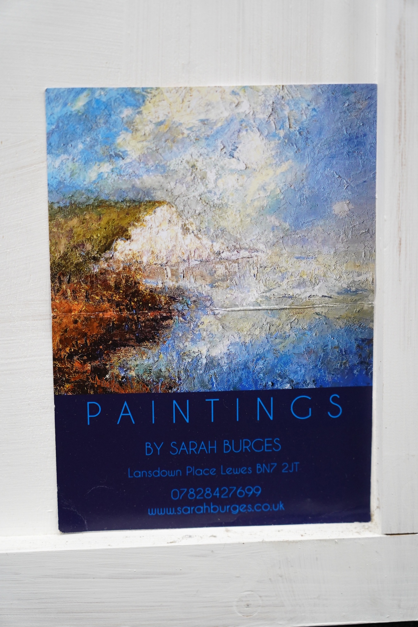 Sarah Burges (Contemporary), oil on board, 'The Seven Sisters', signed, 81 x 122cm